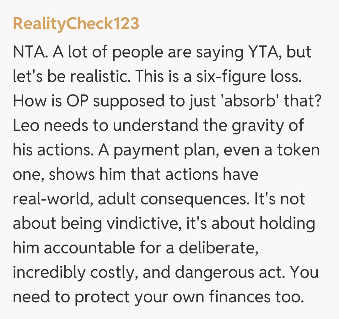 Comentariu de la RealityCheck123