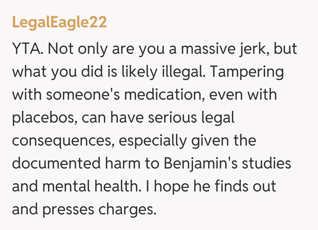 Comentariu de la LegalEagle22