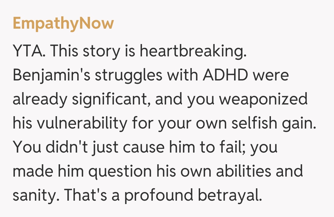 Comentariu de la EmpathyNow