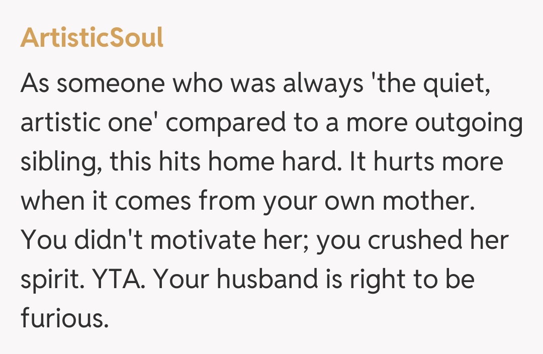 Comentariu de la ArtisticSoul