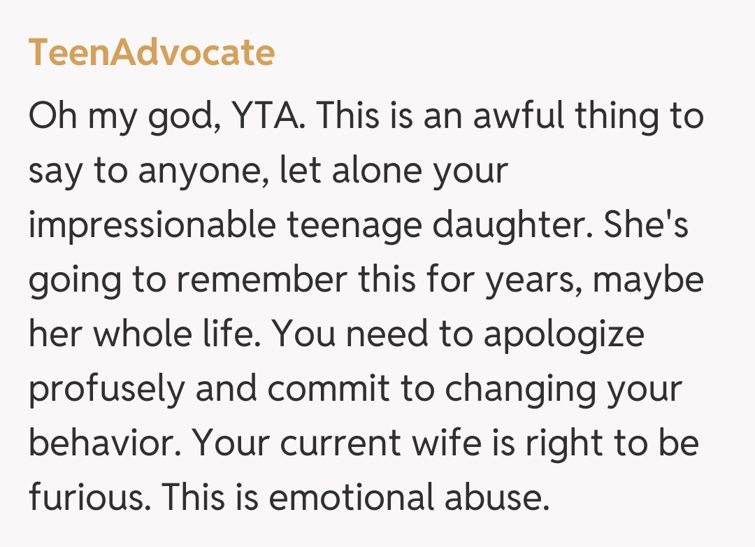 Comentariu de la TeenAdvocate