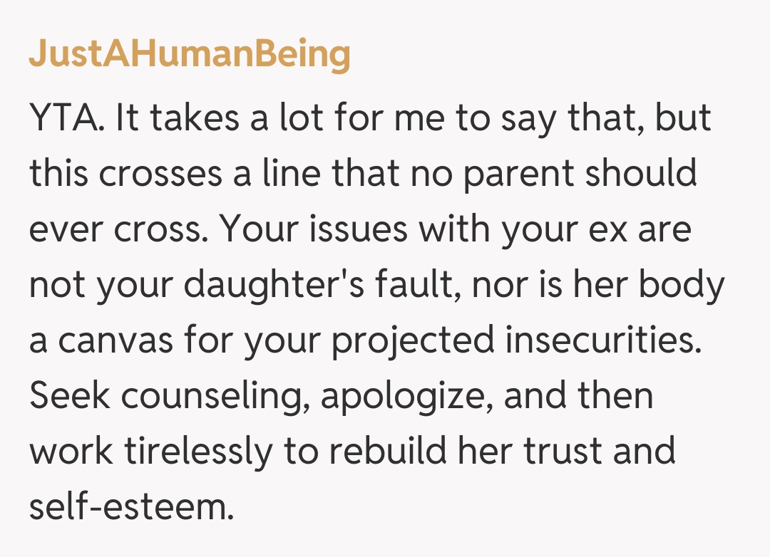 Comentariu de la JustAHumanBeing