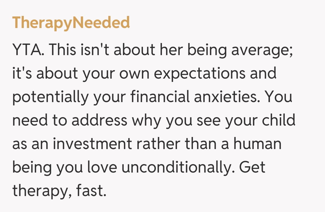 Comentariu de la TherapyNeeded