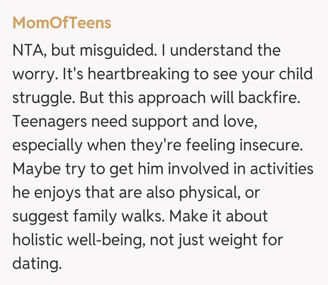 Comentariu de la MomOfTeens