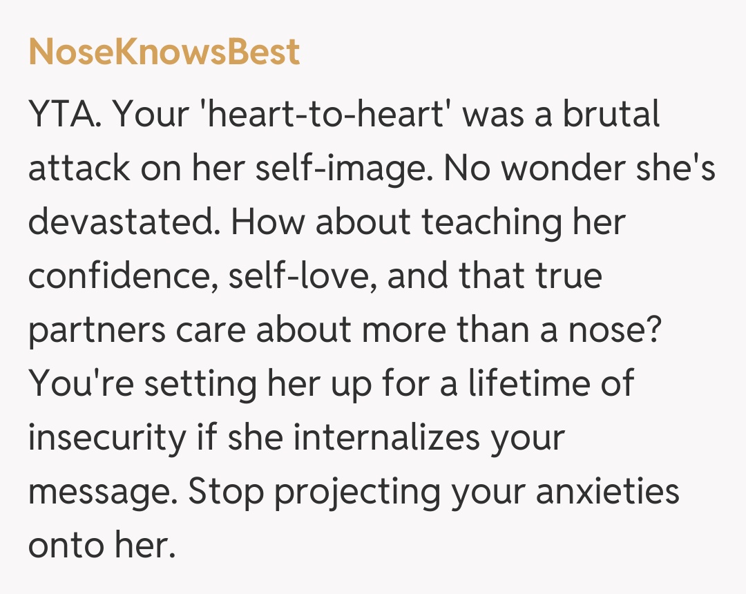 Comentariu de la NoseKnowsBest