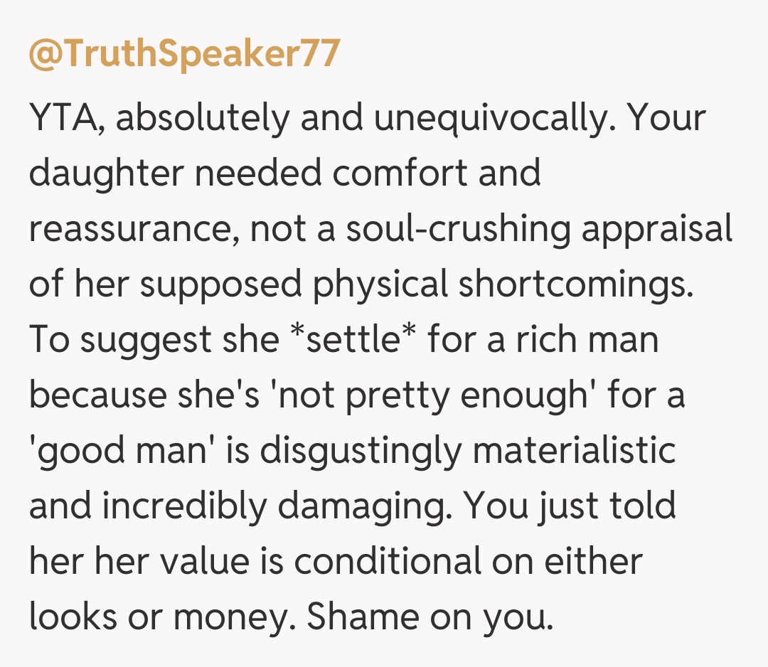 Comentariu de la @TruthSpeaker77