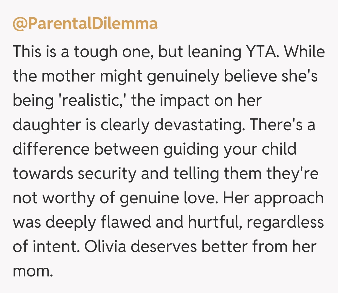 Comentariu de la @ParentalDilemma