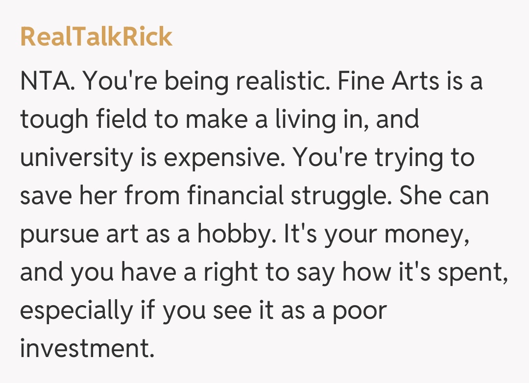 Comentariu de la RealTalkRick