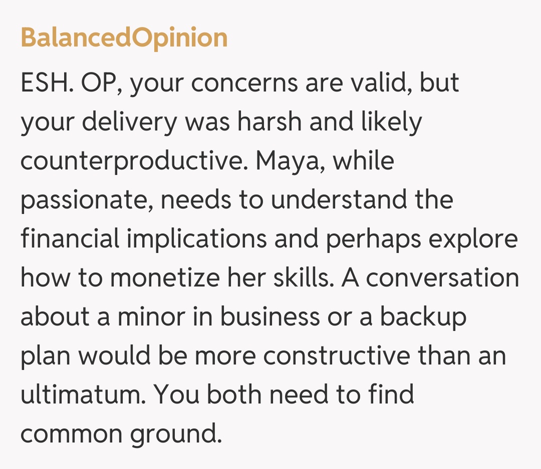 Comentariu de la BalancedOpinion