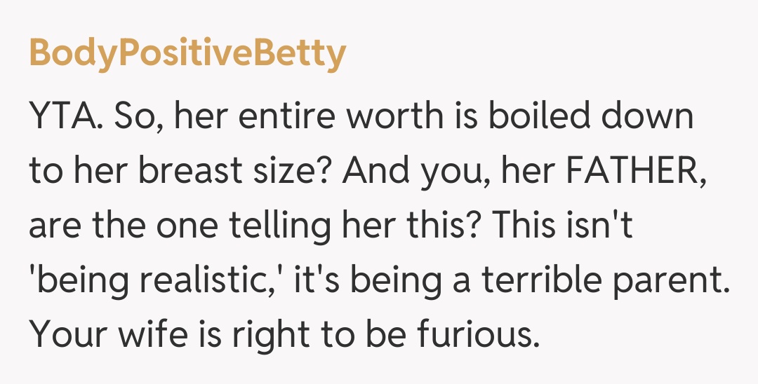 Comentariu de la BodyPositiveBetty