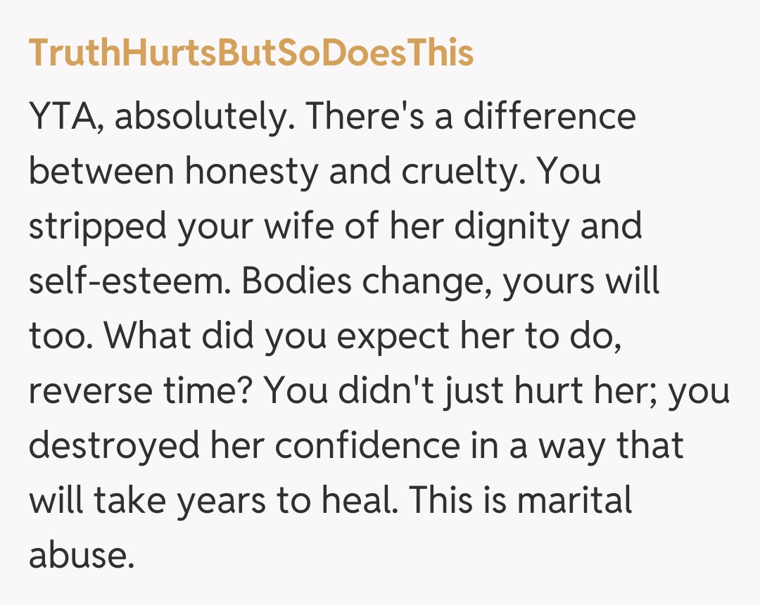 Comentariu de la TruthHurtsButSoDoesThis