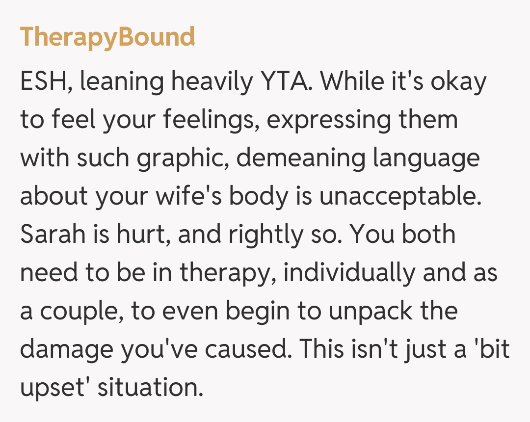 Comentariu de la TherapyBound