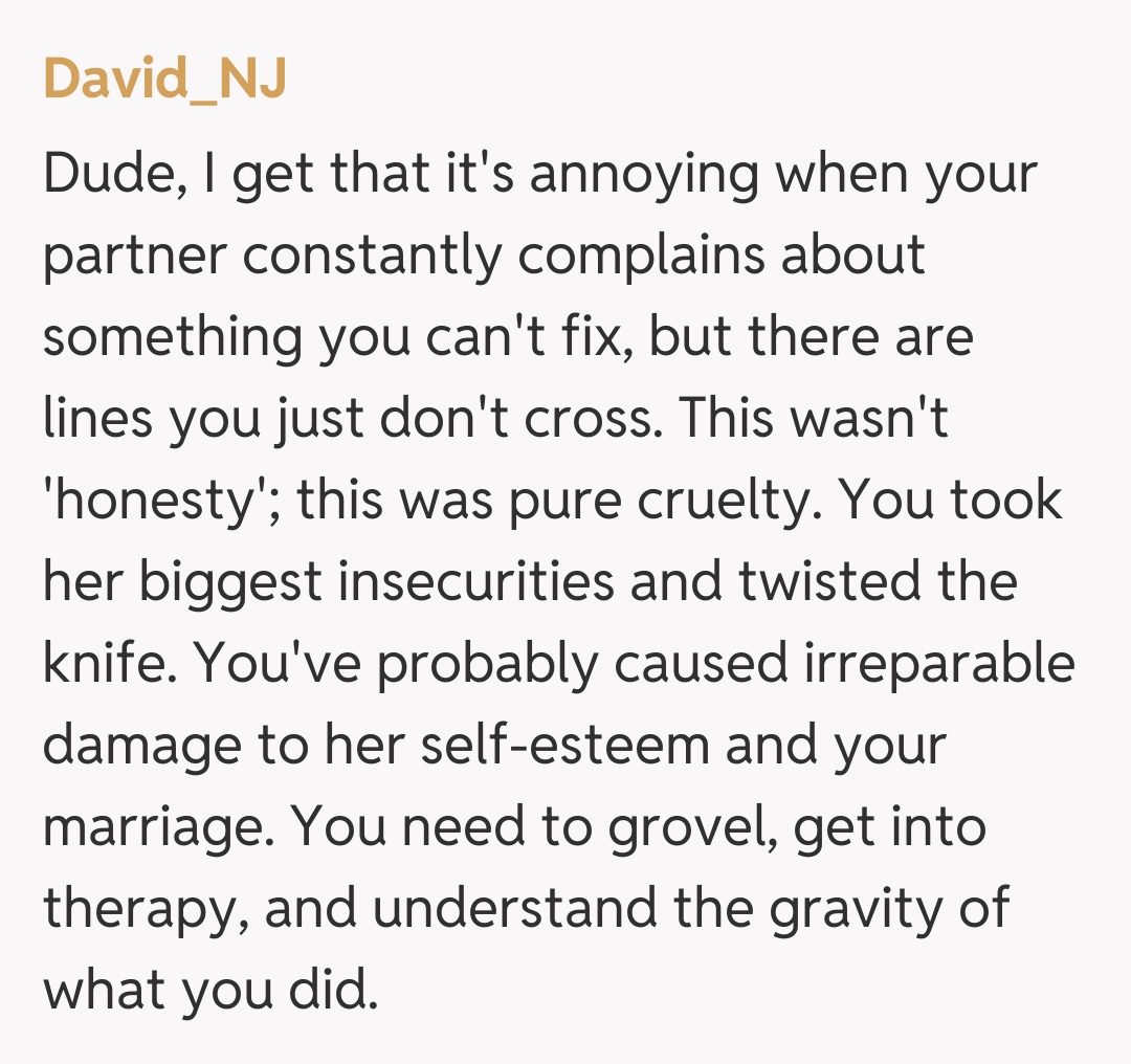 Comentariu de la David_NJ