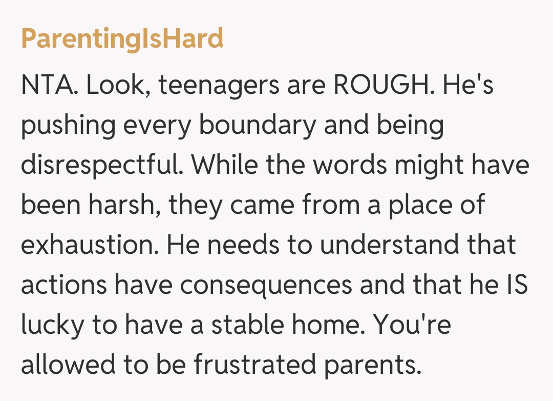 Comentariu de la ParentingIsHard