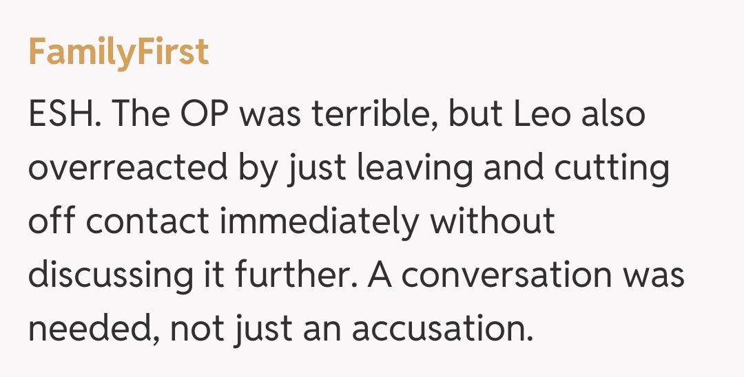 Comentariu de la FamilyFirst