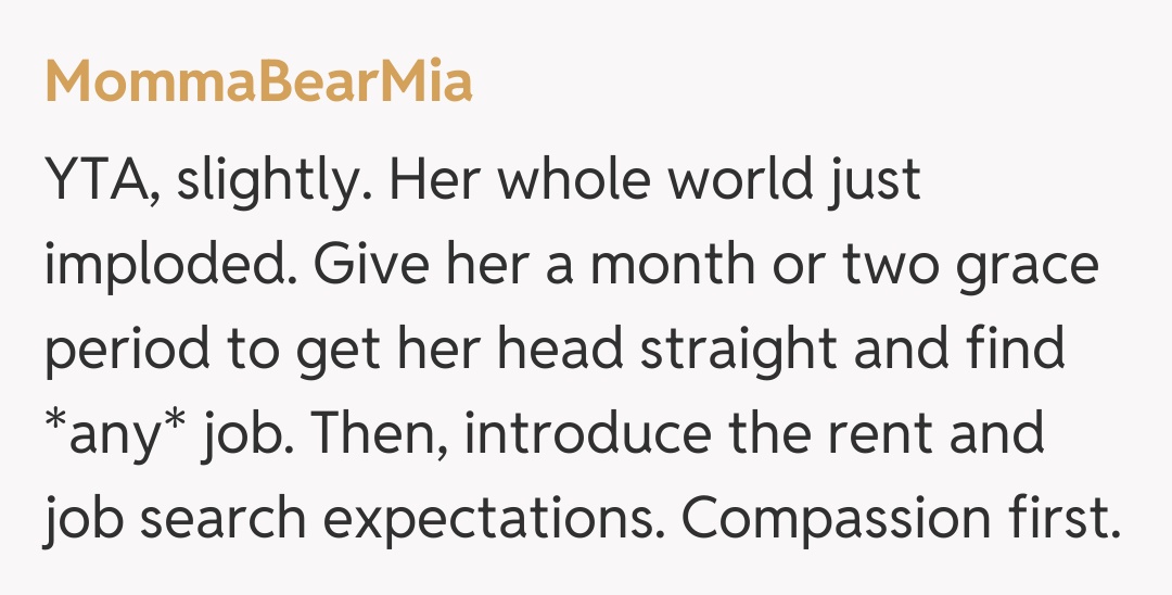 Comentariu de la MommaBearMia