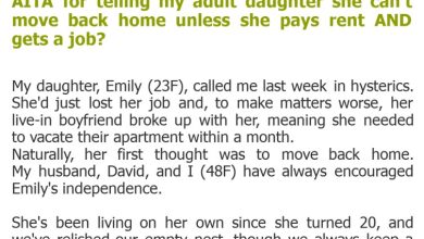 Photo of AITA for telling my adult daughter she can’t move back home unless she pays rent AND gets a job?