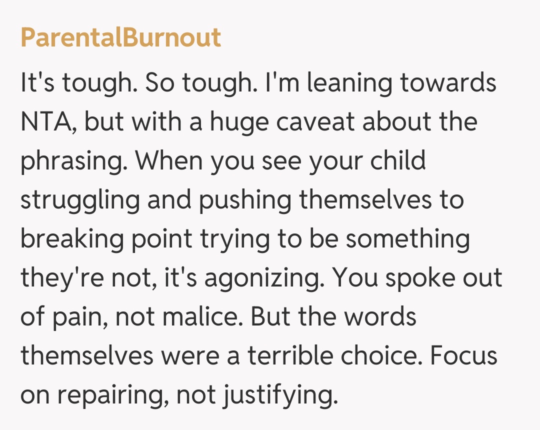 Comentariu de la ParentalBurnout