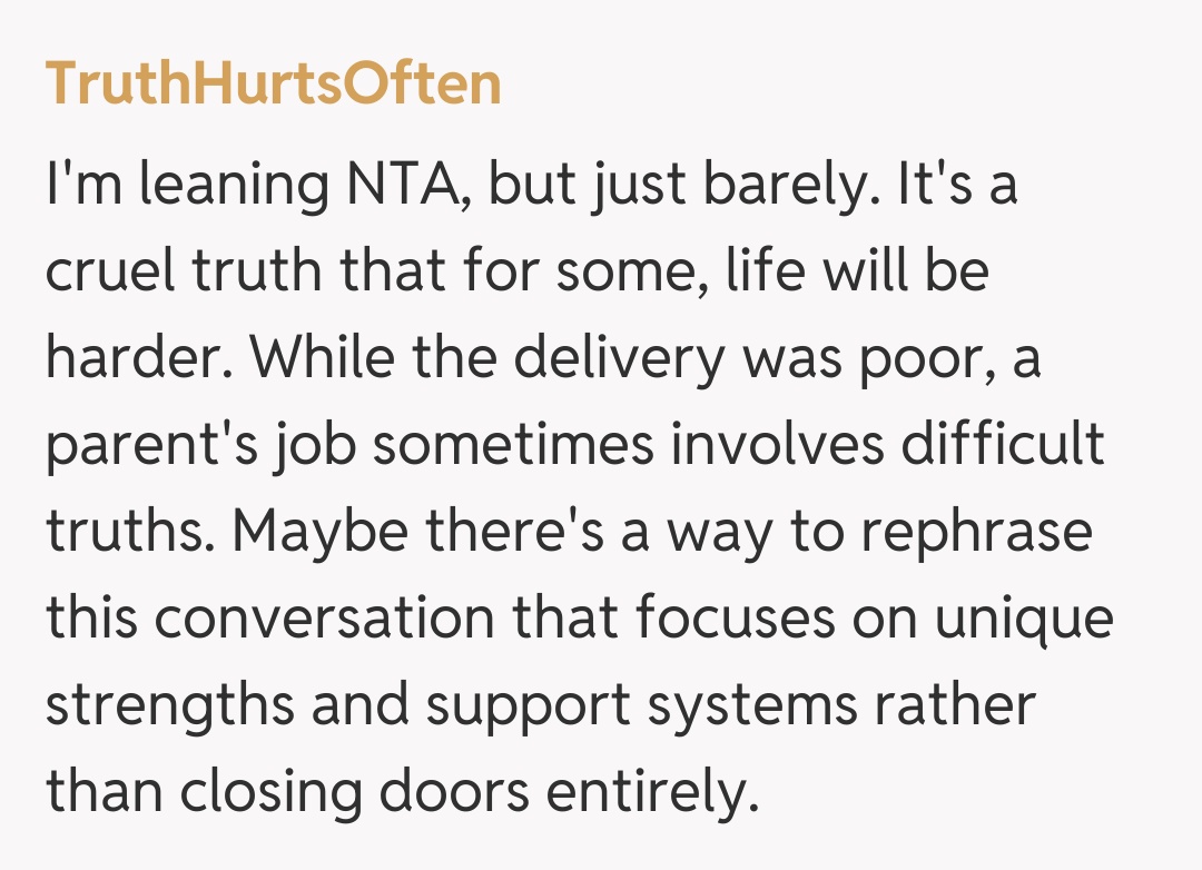 Comentariu de la TruthHurtsOften