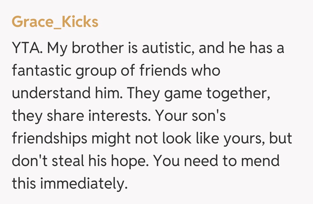 Comentariu de la Grace_Kicks