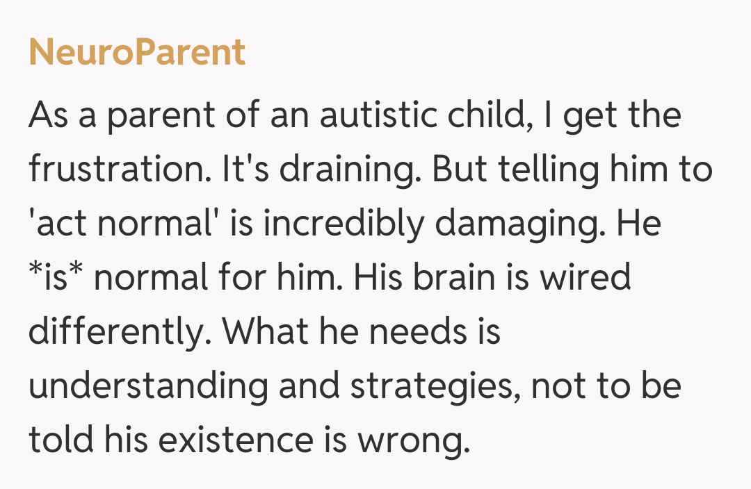 Comentariu de la NeuroParent