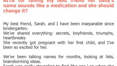 Photo of AITA for telling my best friend her baby’s name sounds like a medication and she should change it?