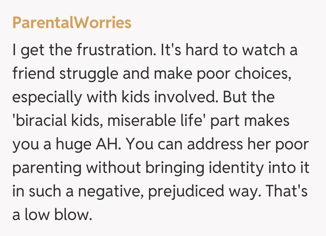 Comentariu de la ParentalWorries