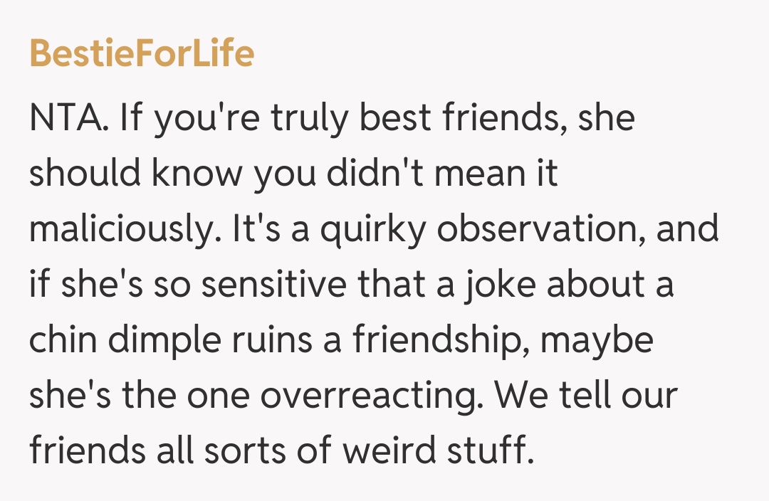 Comentariu de la BestieForLife