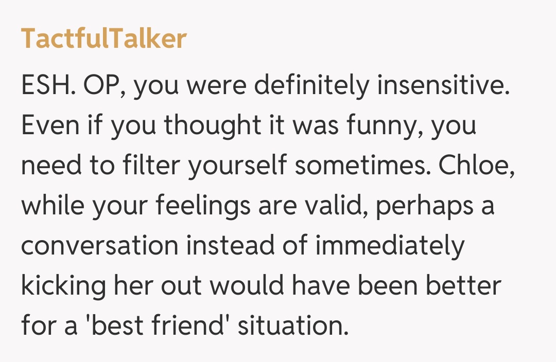 Comentariu de la TactfulTalker