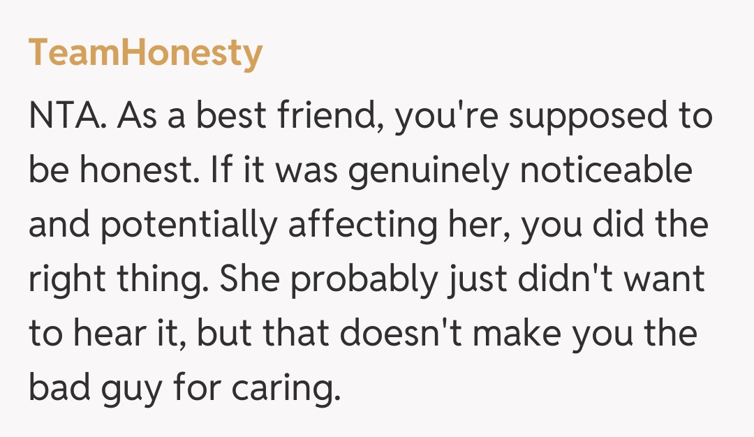 Comentariu de la TeamHonesty