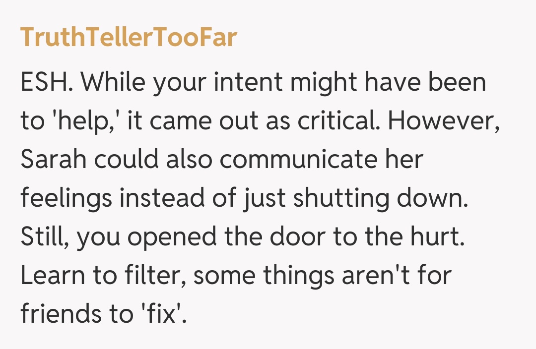 Comentariu de la TruthTellerTooFar