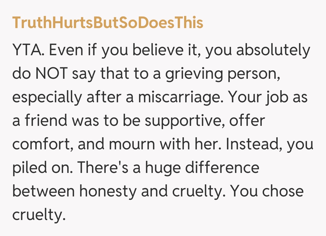 Comentariu de la TruthHurtsButSoDoesThis