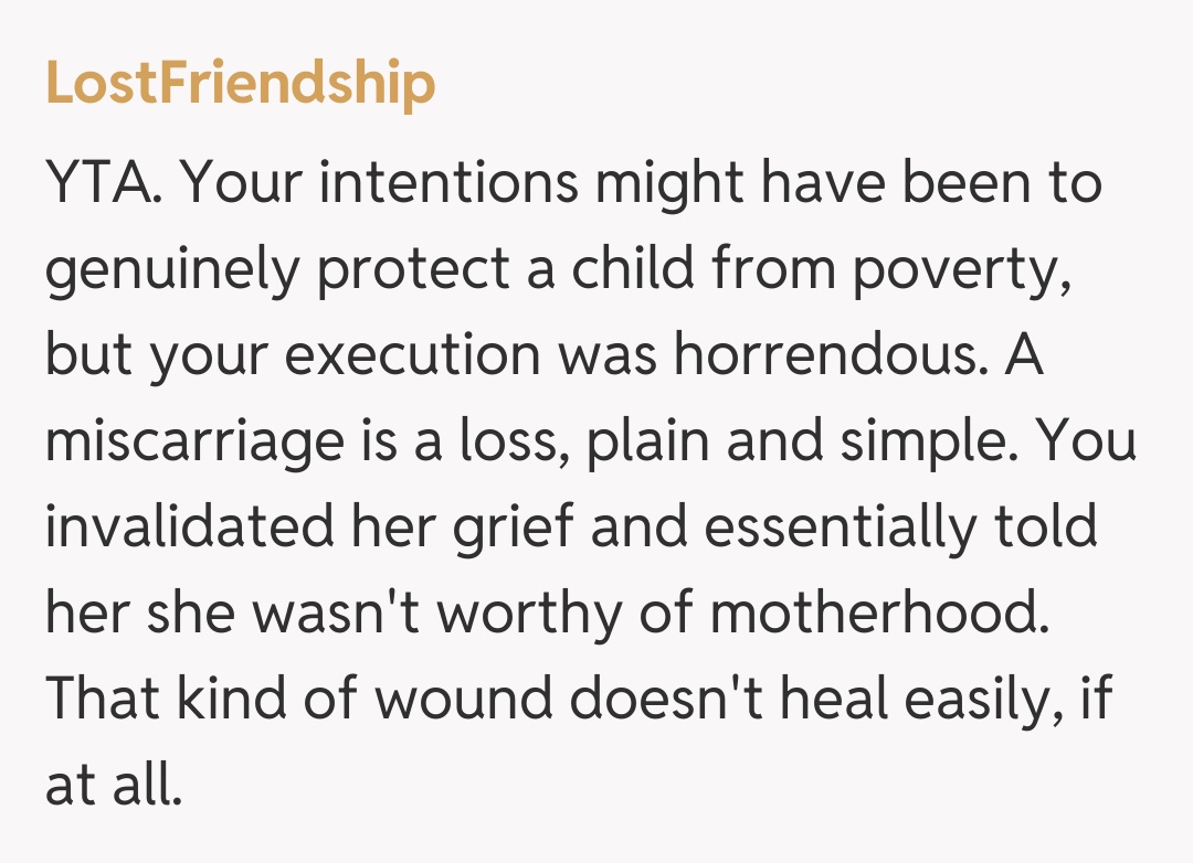 Comentariu de la LostFriendship