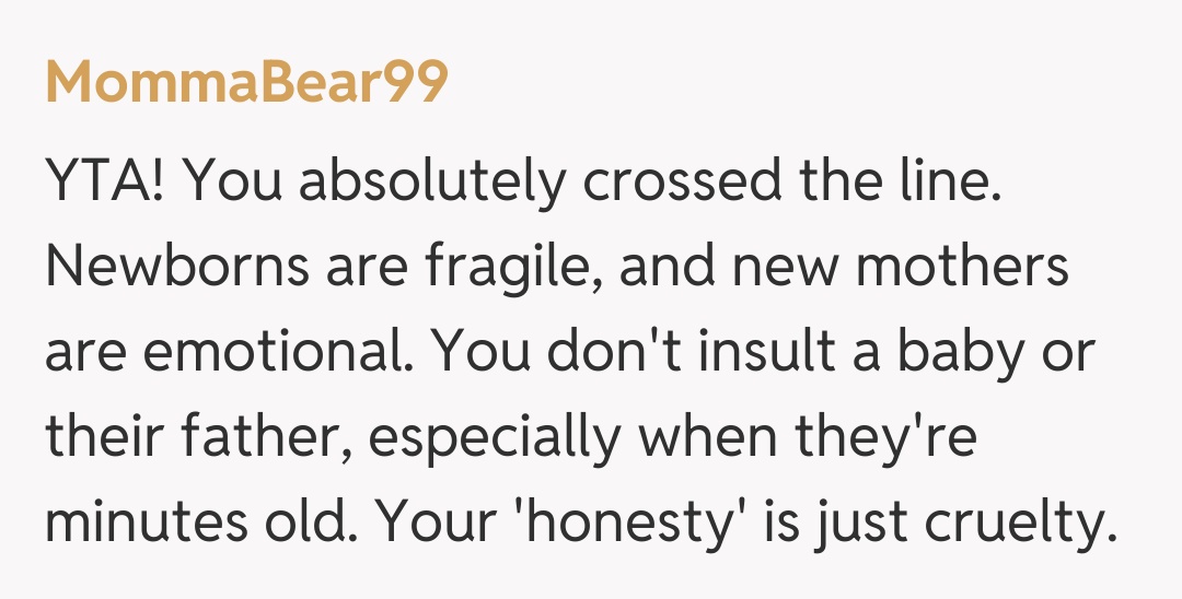 Comentariu de la MommaBear99