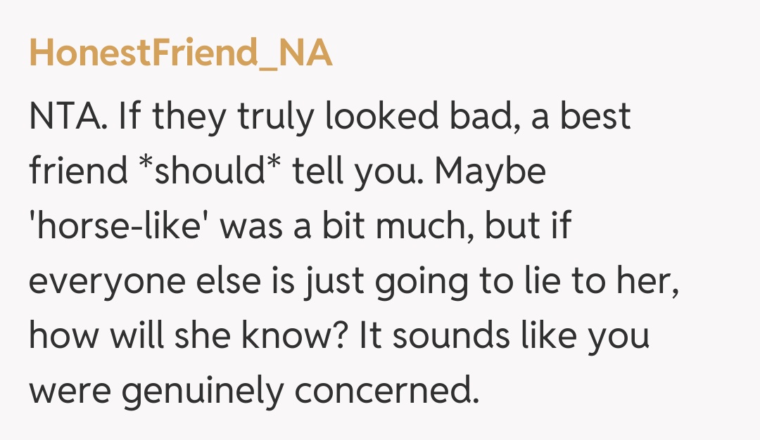 Comentariu de la HonestFriend_NA