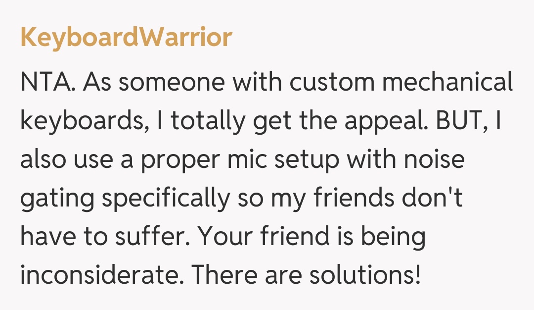Comentariu de la KeyboardWarrior