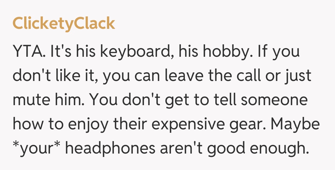 Comentariu de la ClicketyClack