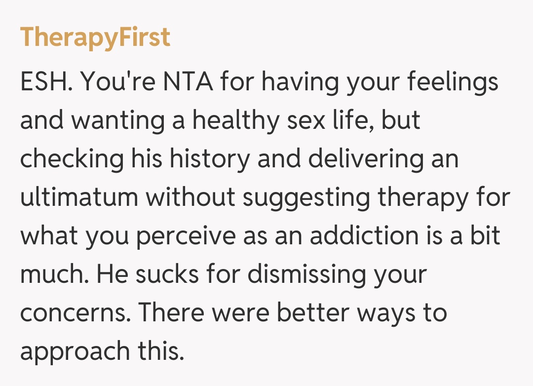 Comentariu de la TherapyFirst