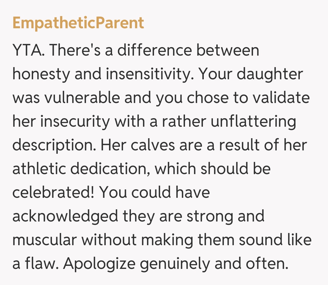 Comentariu de la EmpatheticParent