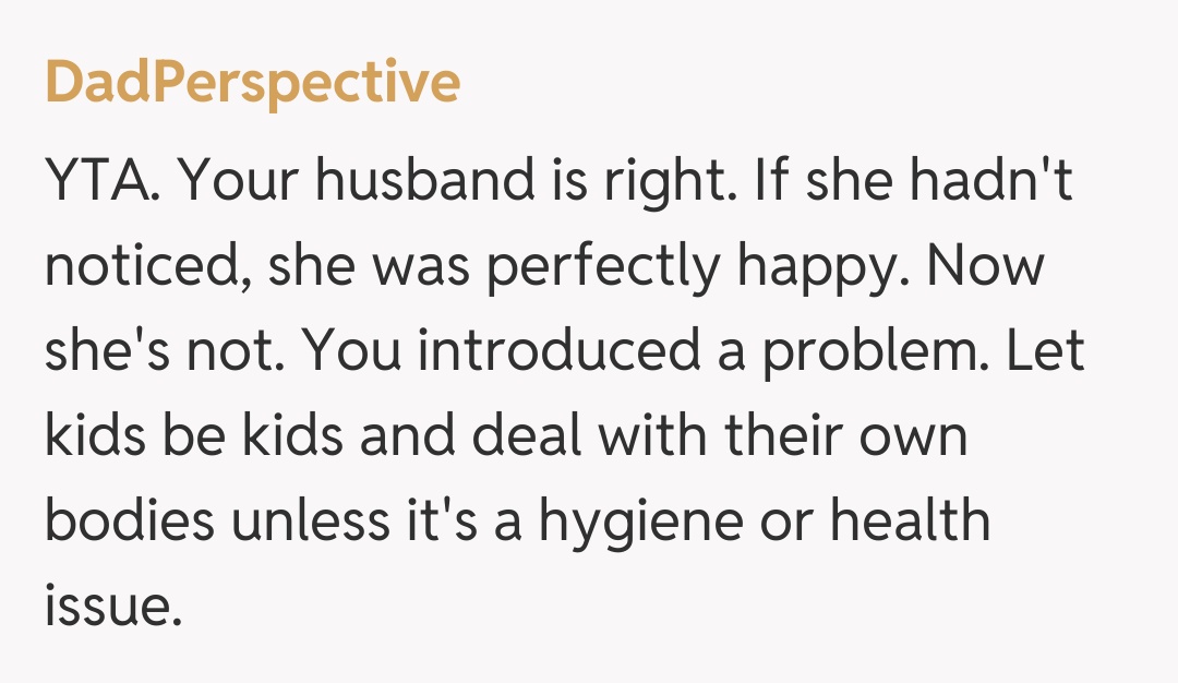 Comentariu de la DadPerspective