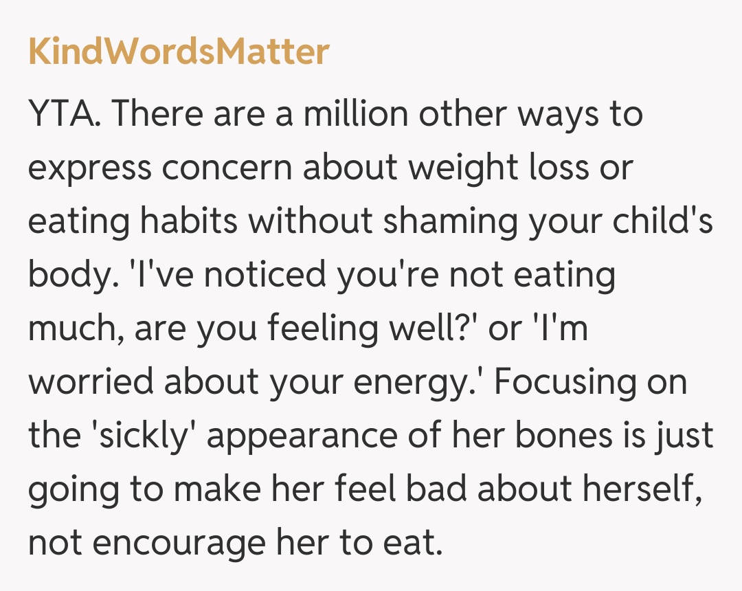 Comentariu de la KindWordsMatter