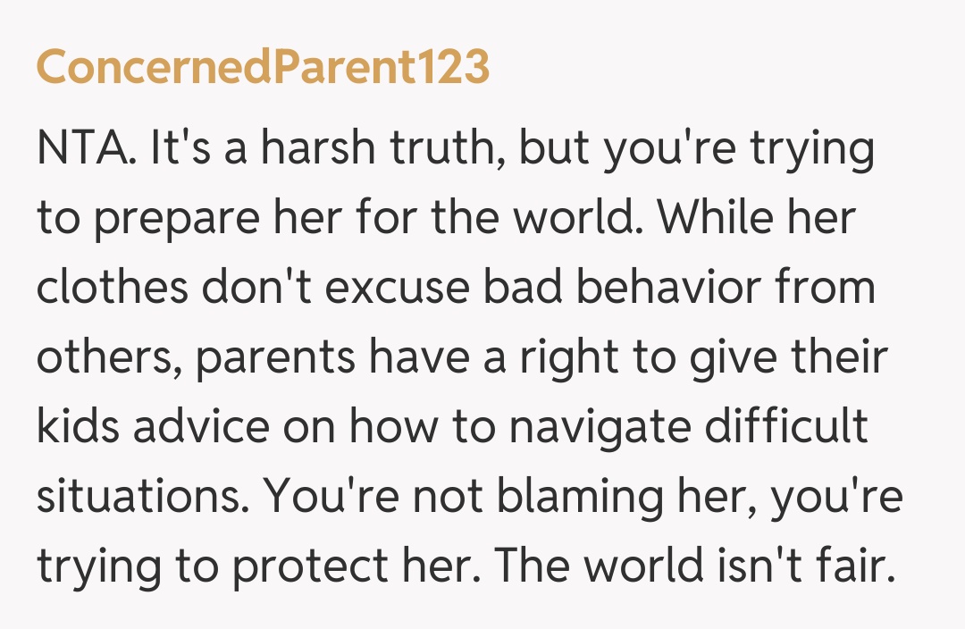 Comentariu de la ConcernedParent123