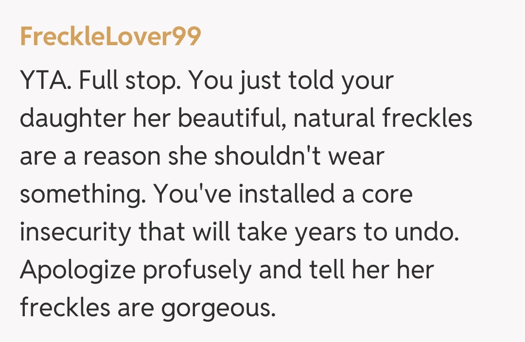 Comentariu de la FreckleLover99