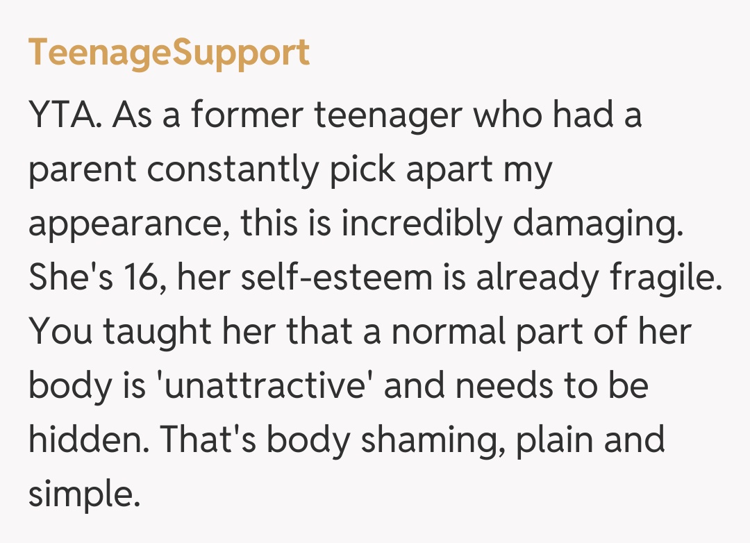 Comentariu de la TeenageSupport