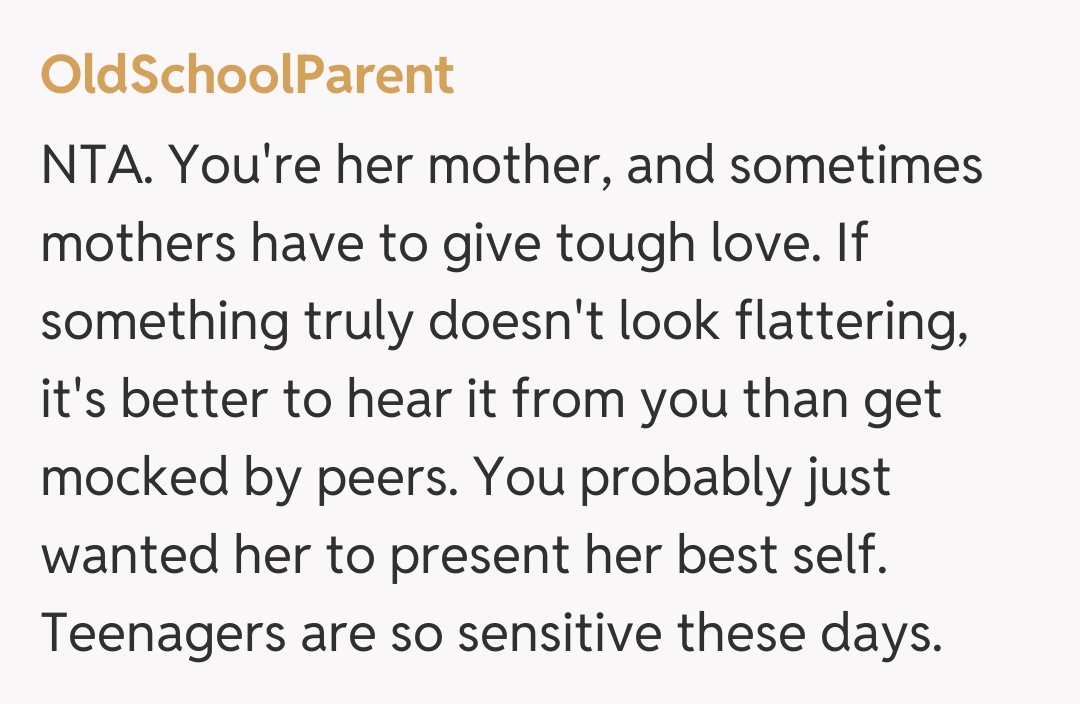 Comentariu de la OldSchoolParent