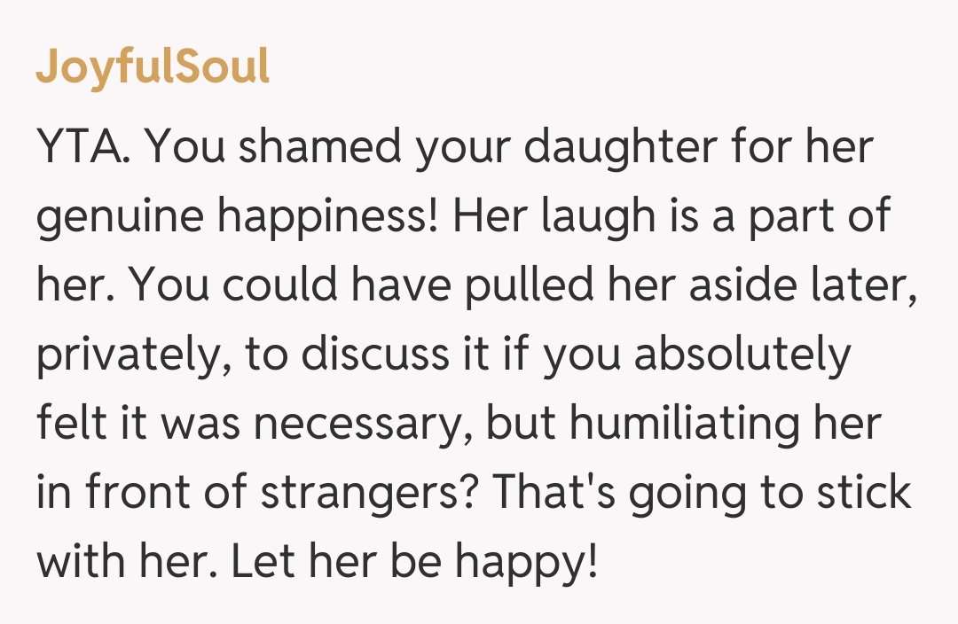 Comentariu de la JoyfulSoul