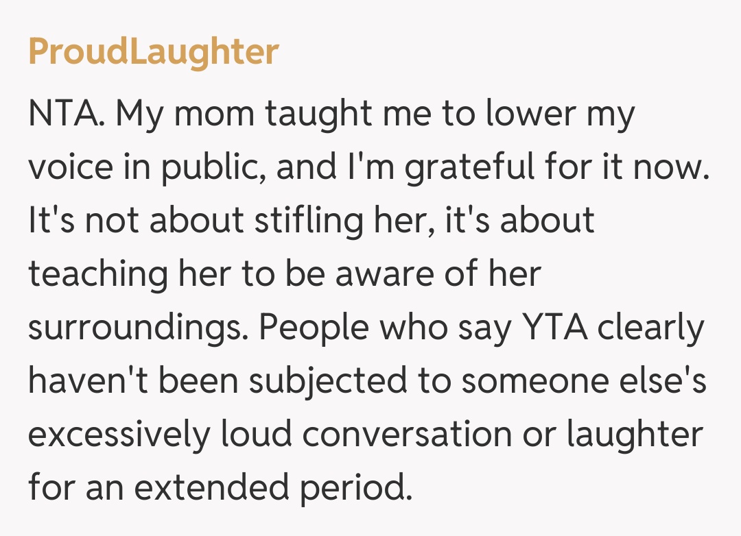 Comentariu de la ProudLaughter