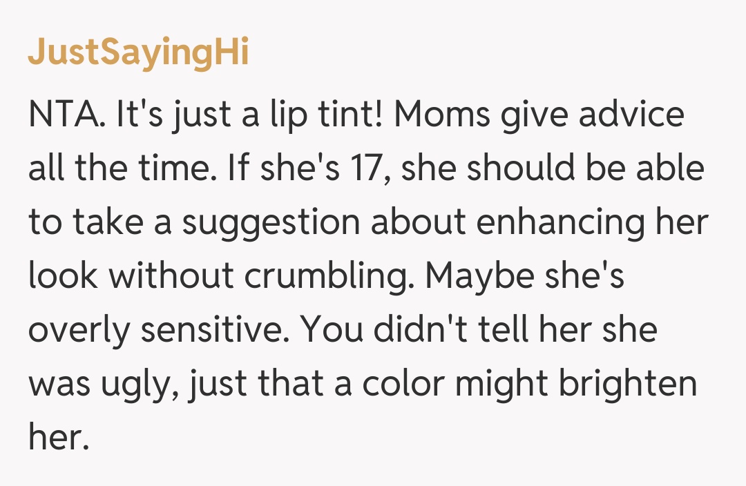 Comentariu de la JustSayingHi