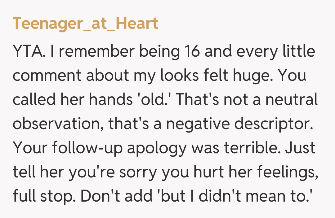 Comentariu de la Teenager_at_Heart
