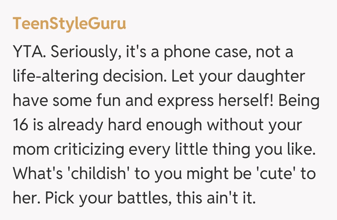 Comentariu de la TeenStyleGuru